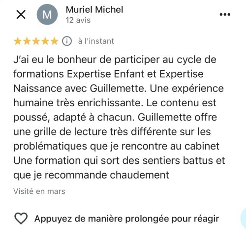 Témoignage formation amaorire